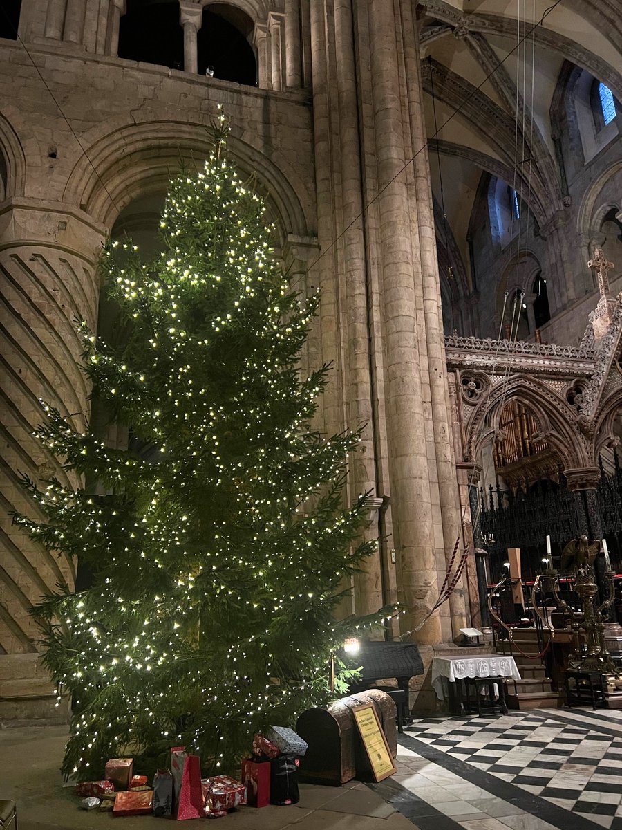 Happy Christmas to all from Durham Cathedral 🎄