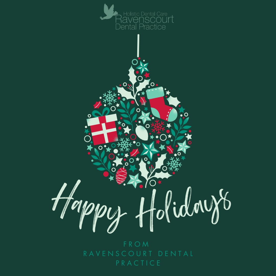 RDP_Dentist's tweet photo. We want  to thank all our team, colleagues and our patients for your continued support. We wish you and your families Happy Holidays !
#rdpholistic#holisticdentistldn#dentexhealth https://t.co/6k3wZ53VIv