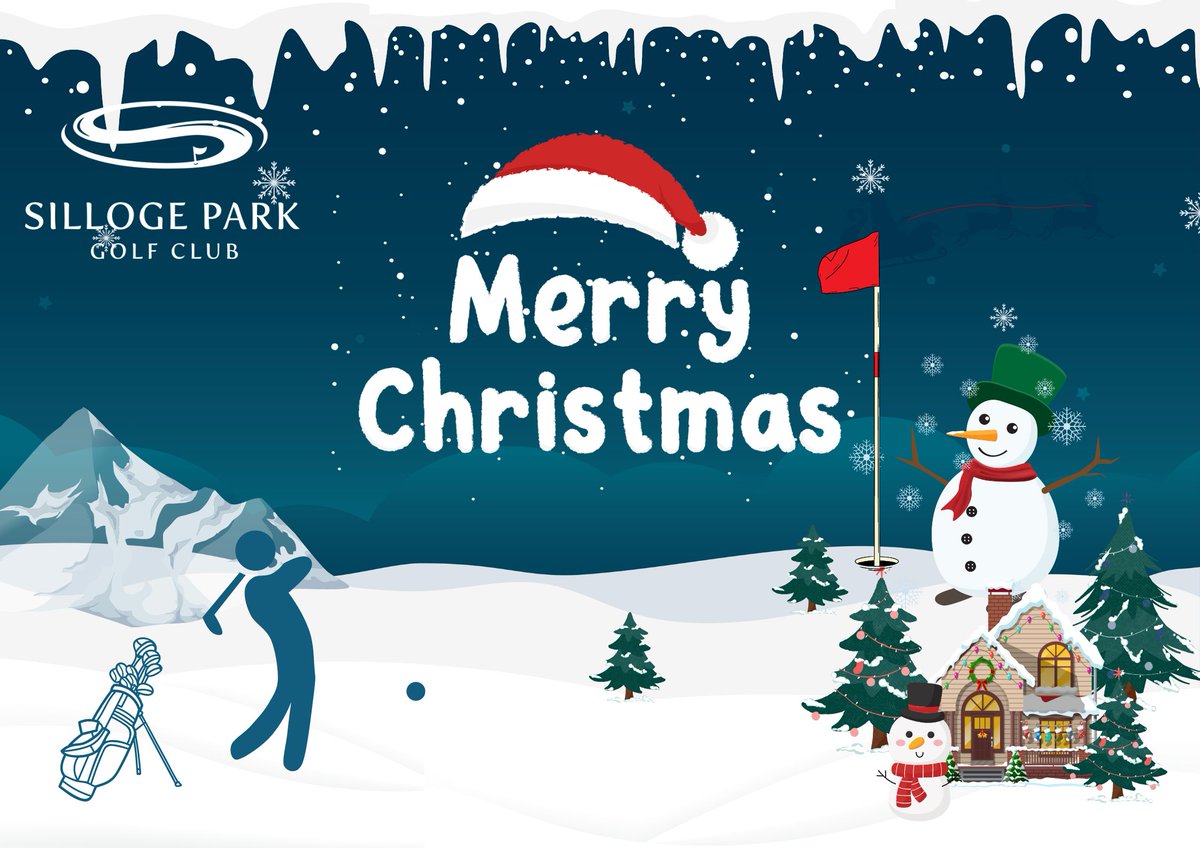 On behalf of all the staff at Silloge Park Golf Club, we would like to wish you and your family a very Merry Christmas.