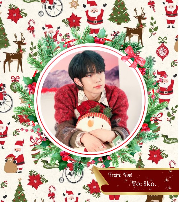 qooIside's tweet photo. ⛄️ -- merry chrisymas, iko! miss ko na ikaw. paramdam ka naman. /t HAHAHAHA https://t.co/Ph5qg0D7ta
