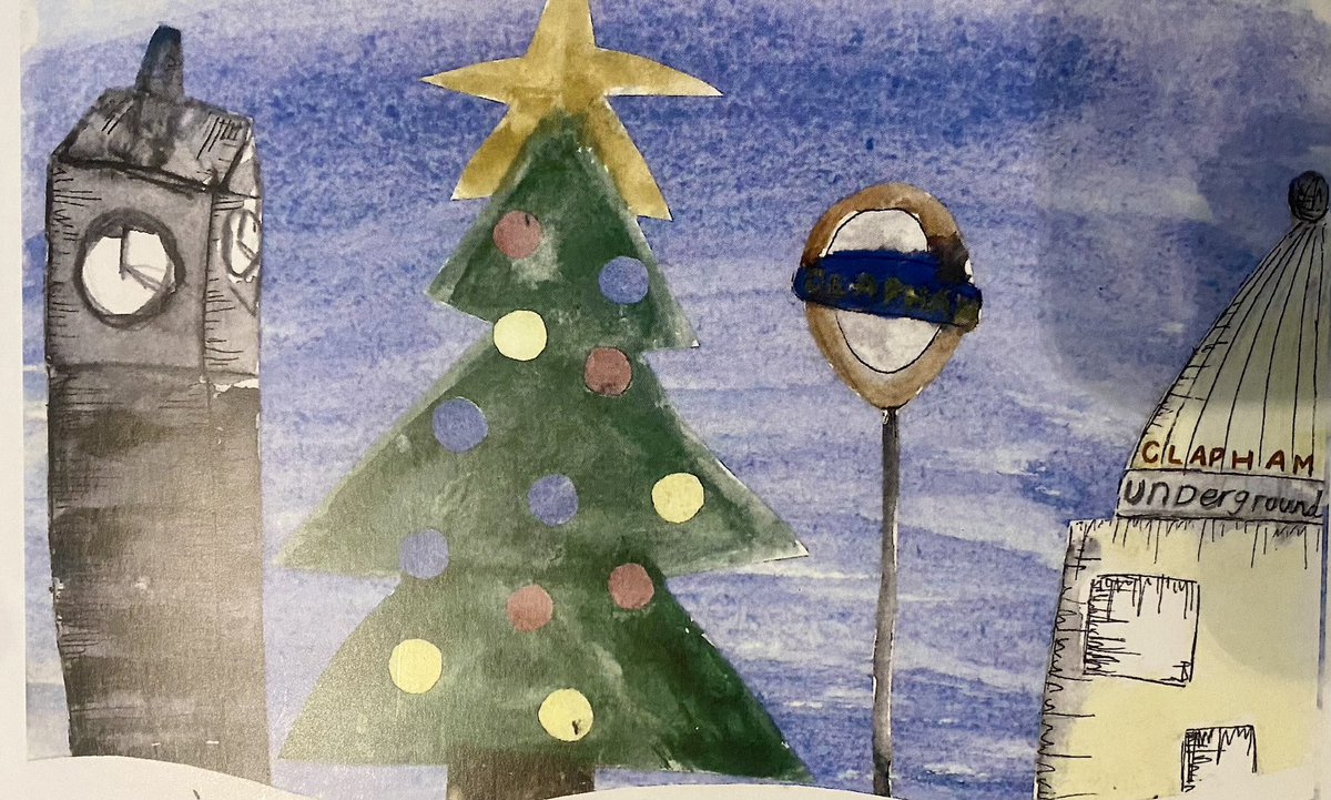 Thank you Finn from year 4 @ClaphamManor for designing my Christmas card. At this time let us remember all those who are not able to celebrate with family or friends- may Christ’s birth be their light and hope. Thank you to all who are working today. Merry Christmas 🎅🏾🤶🎄