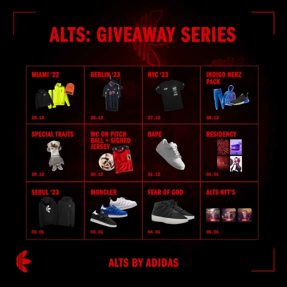 ALTS GIVEAWAY SERIES: LET'S BEGIN! (1/12) 🎁

We are super excited to present you the ALTS giveaways series, which is hosted by our friends over at <a href="/TropeeHQ/">Tropee</a>.

Details in this thread below. 🔻