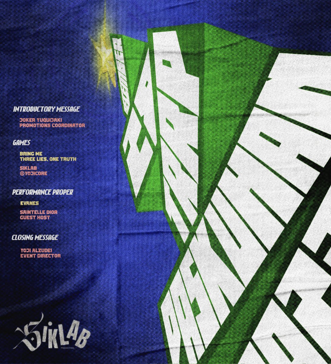 ⠀⠀⠀⠀⠀
⠀⠀⠀
⠀⠀⠀⠀ ⠀⠀TRRP PASKUHAN 2023
⠀⠀⠀⠀ ⠀⠀PROGRAM FLOW : 1228
⠀⠀⠀⠀⠀
⠀⠀⠀⠀⠀