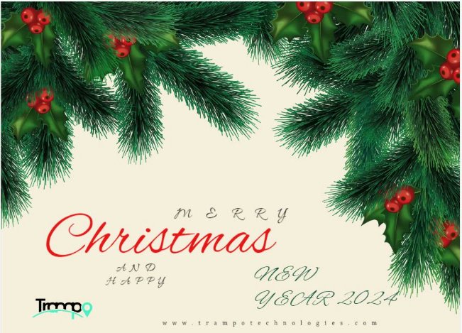 A Merry Christmas and a happy New year 2024 to all our clients, partners, supporters and to the entire Trampo family.