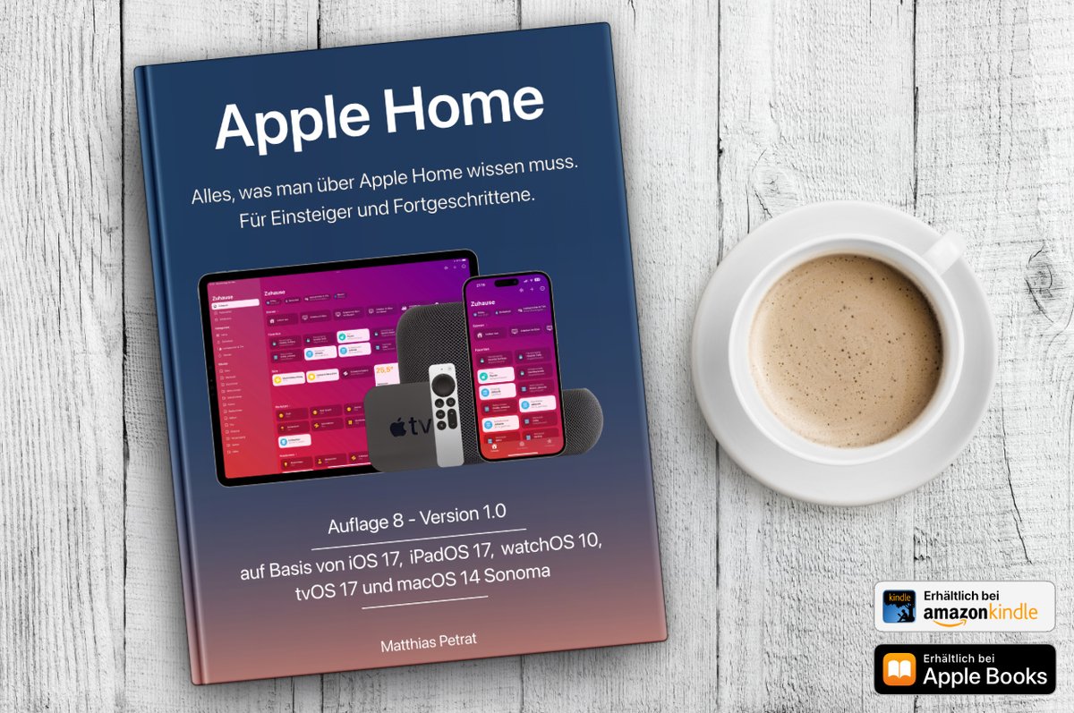 iPhoneBlog_Link's tweet image. „Apple Home Fachbuch in 8. Auflage“ [Sponsor] – iphoneblog.de/2023/12/25/app…