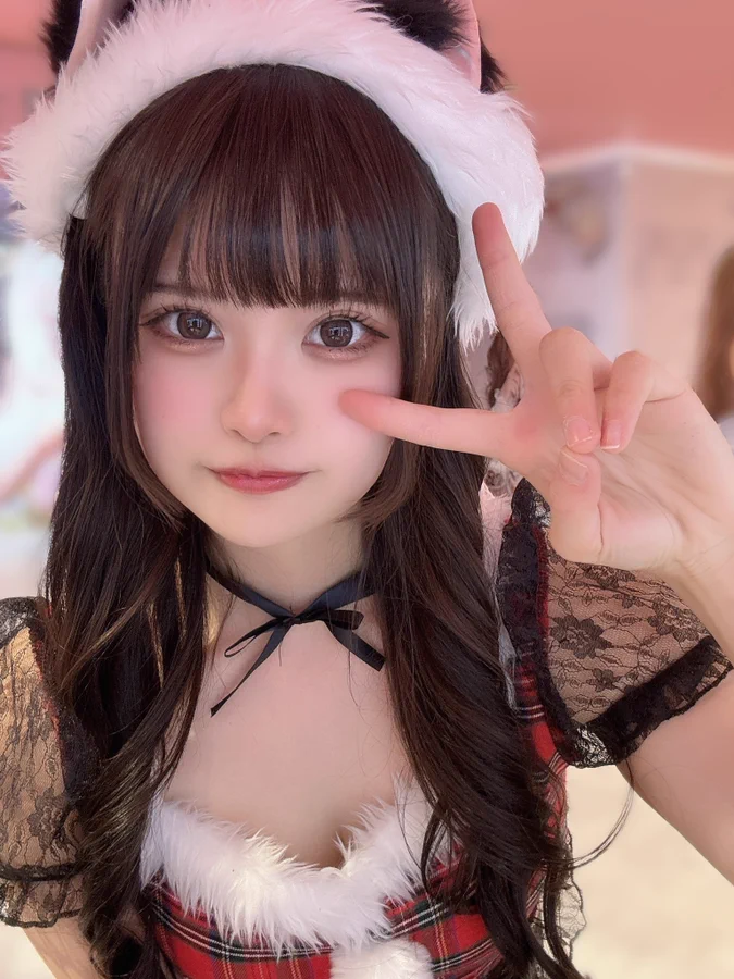 Asian girl Christmas costume