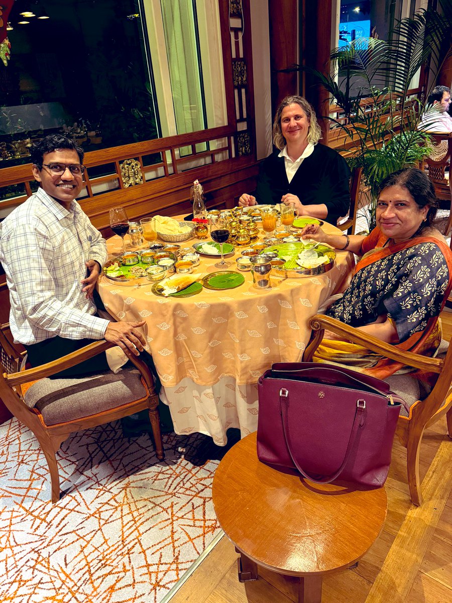Merry Christmas @NormanZerbe from all of us. Grateful for the insightful discussions at @TataMemorial about Digital Pathology and AI. Our conversation extended to a delightful South Indian meal. Looking forward to future collaborations. #ChristmasGreetings #DigitalPathology #AI