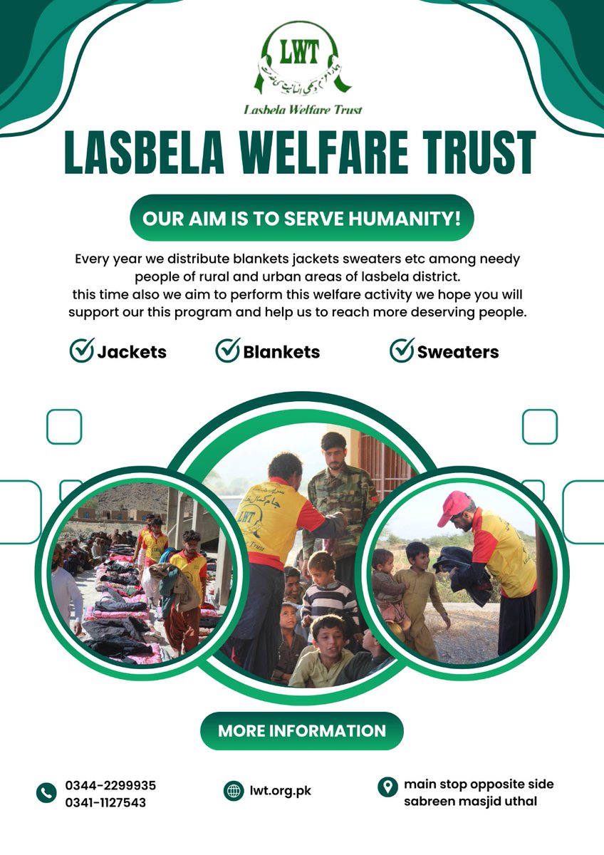 Official__LWT's tweet photo. We Need Your Support to Reach more Needy People this Winter. https://t.co/6M4bk0HDXI