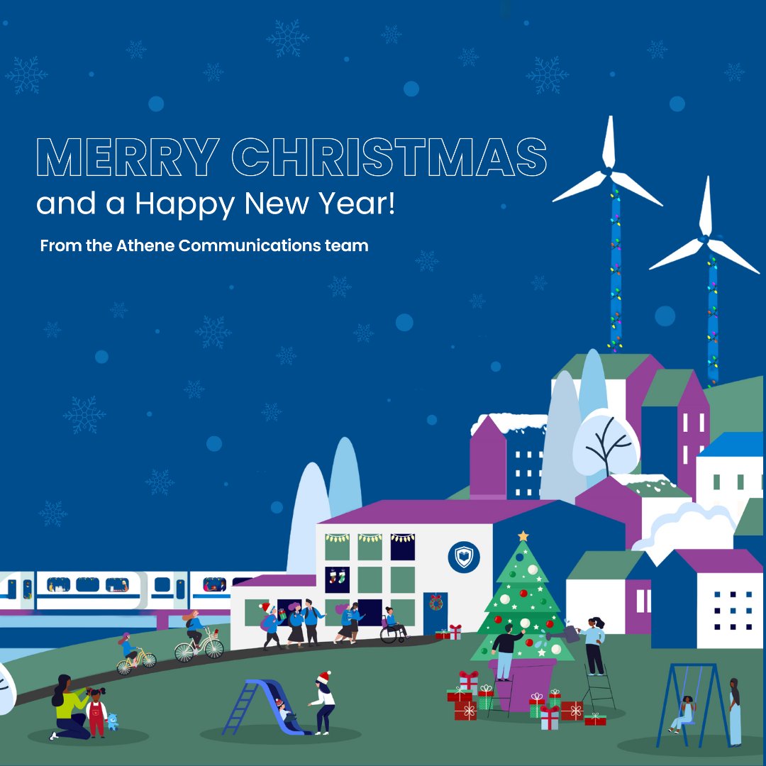 From all the team at Athene, we'd like to wish you a very Merry Christmas and a Happy New Year!