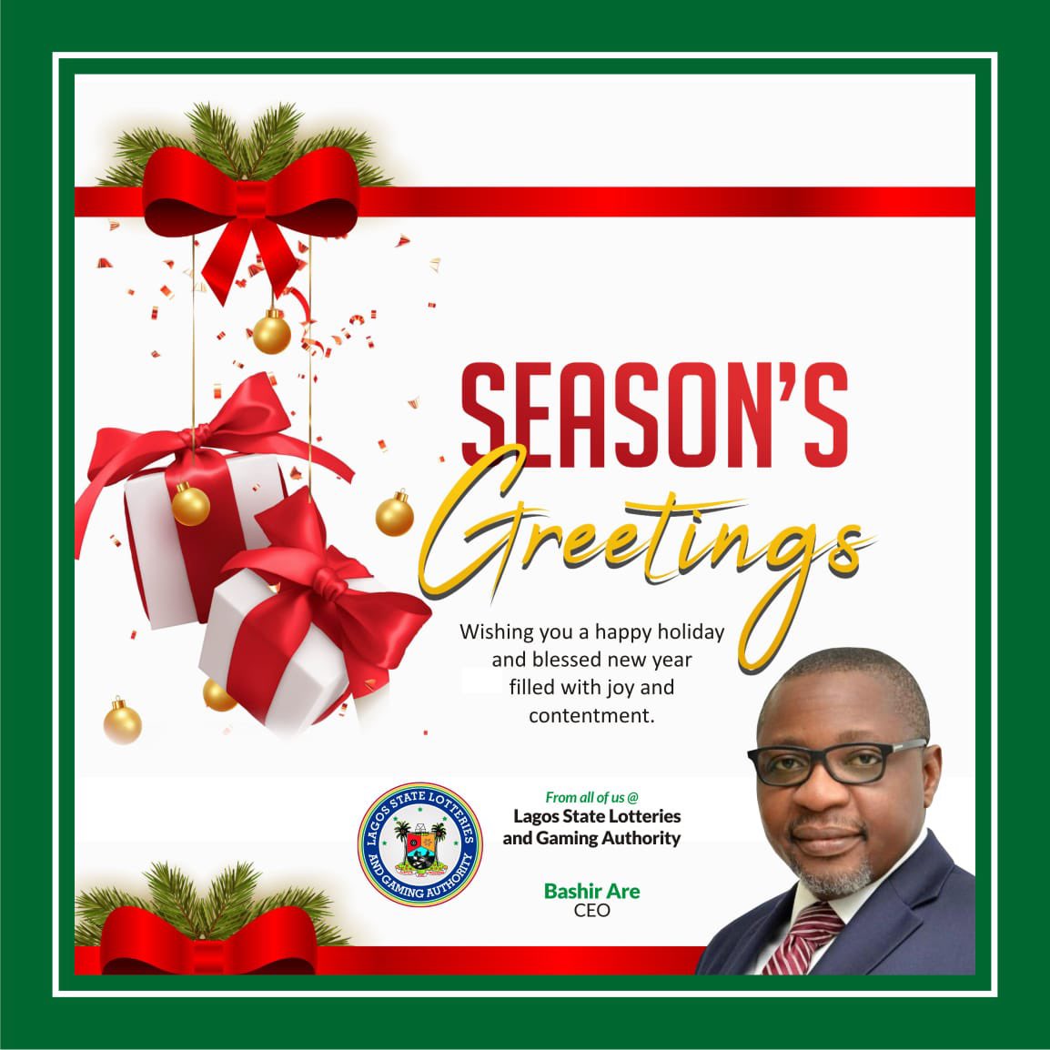 Lagos State Lotteries and Gaming Authority tweet media