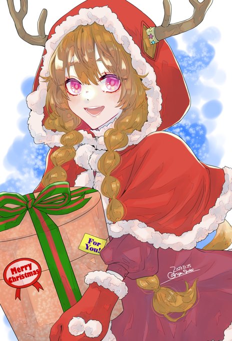 「披肩 メリークリスマス」のTwitter画像/イラスト(新着)
