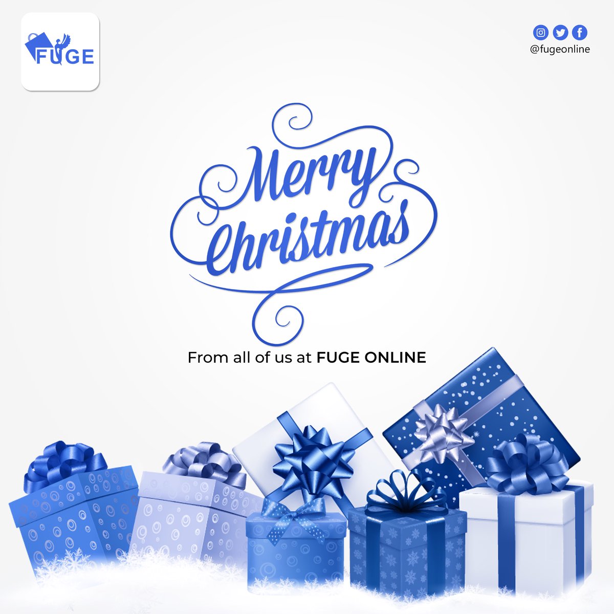 fugeonline's tweet photo. We wish you a merry  Christmas from all of us at FUGE 🛒
.
.
.
.
.
#merrychristmas https://t.co/dA1CO6QG5M