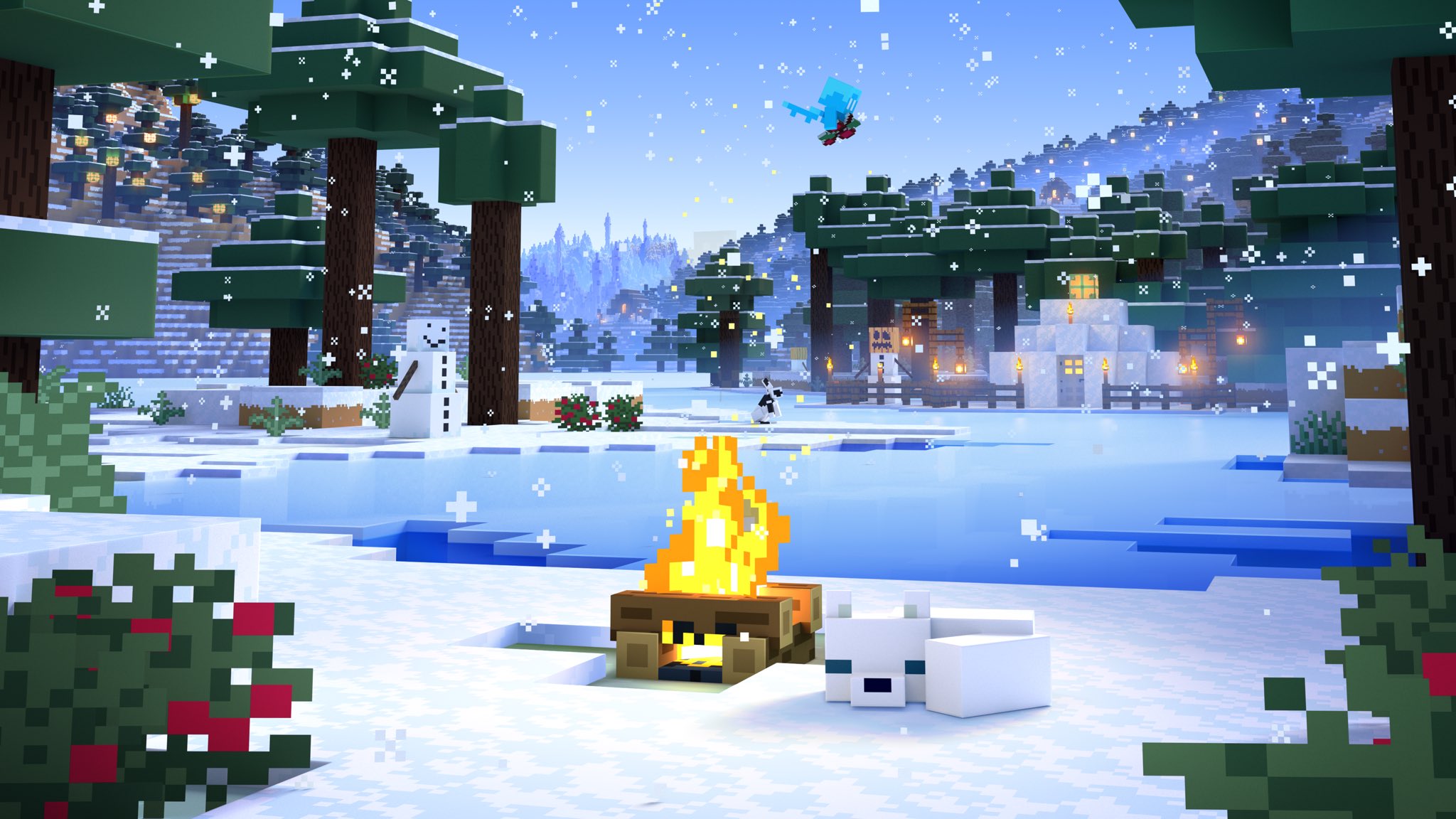 Minecraft Wiki EN on X: Merry Christmas to all who celebrate from