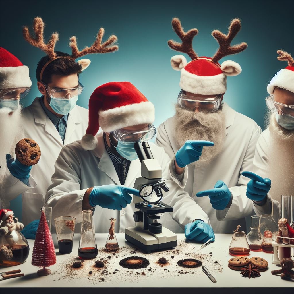 Happy holidays! Remember, just as parents use indirect evidence (cookie crumbs, presents under tree, notes) to convince kids Santa is real, virologists do the same for "viruses" (cell culture, EM, genomes). We are supposed to grow out of believing in fictional entities. 🤷‍♂️