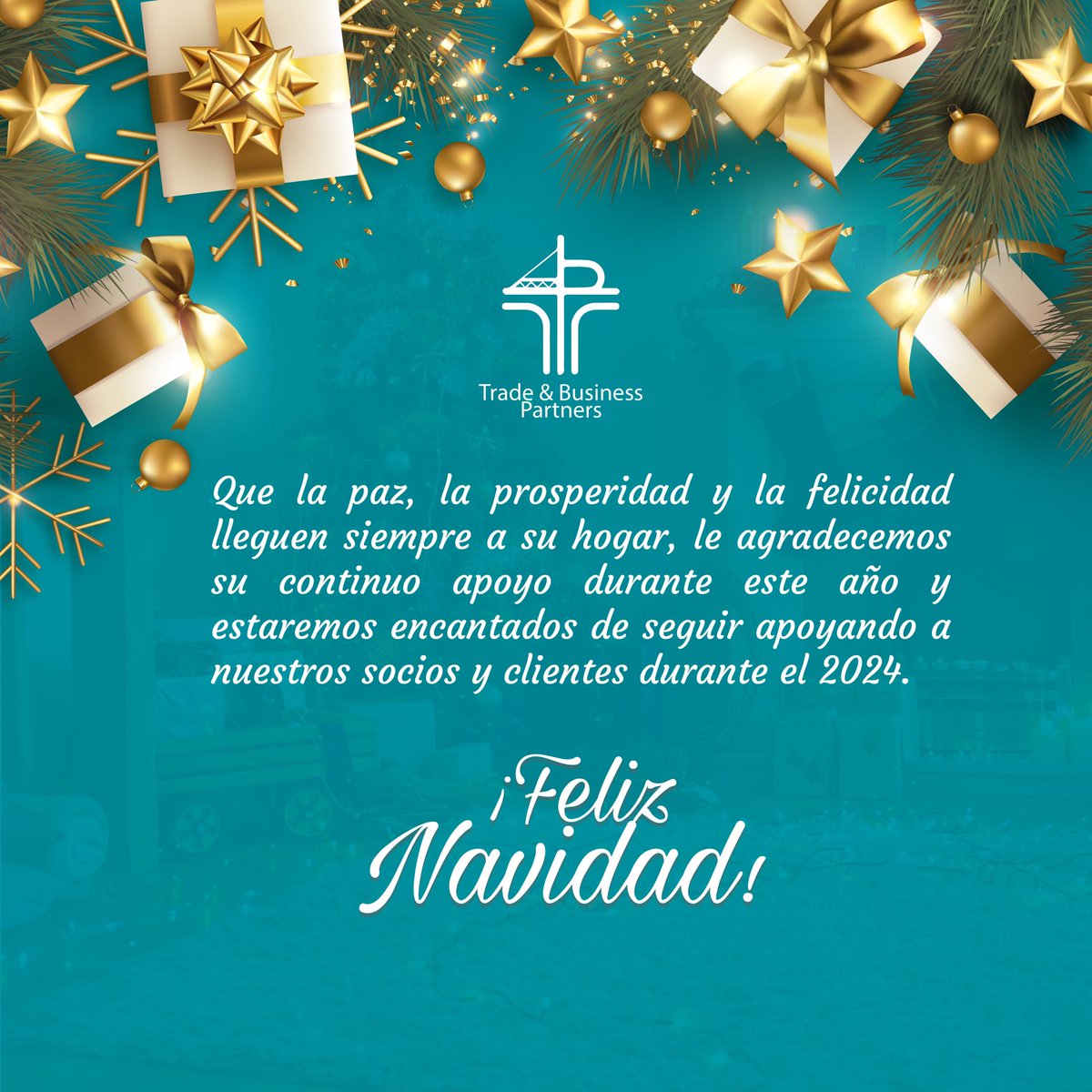 Una feliz navidad a todos Uds y que el 2024 sea un año de mucha prosperidad a nuestros clientes !
