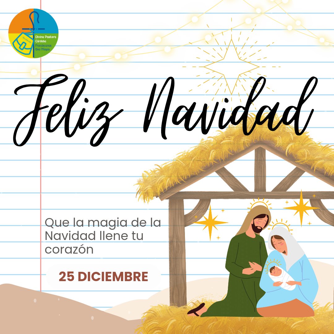 ¡Jesús ha nacido! Siente la alegría de sentirte amado por Dios y haz que su presencia te acompañe todos los días. Que el Niño Jesús, que como los pastores contempló San Francisco hace 800 años en Greccio, nos traiga paz y amor. ¡Feliz Navidad! #Navidad #feliznavidad #800greccio