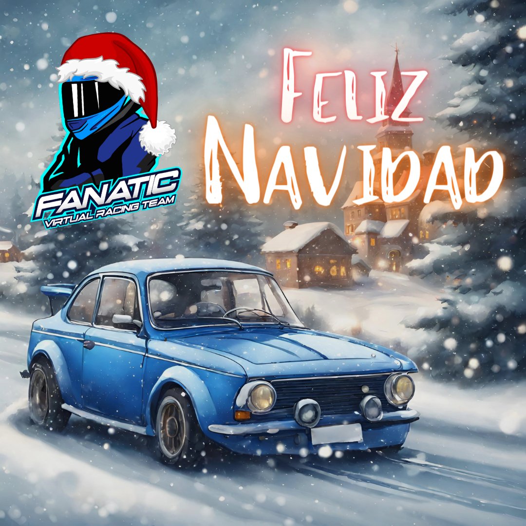 Desde Fanatic os deseamos una Feliz Navidad!!! 🩵🩵🩵🩵🩵🩵🩵🩵

#Navidad #MerryChristmas #Simracing
