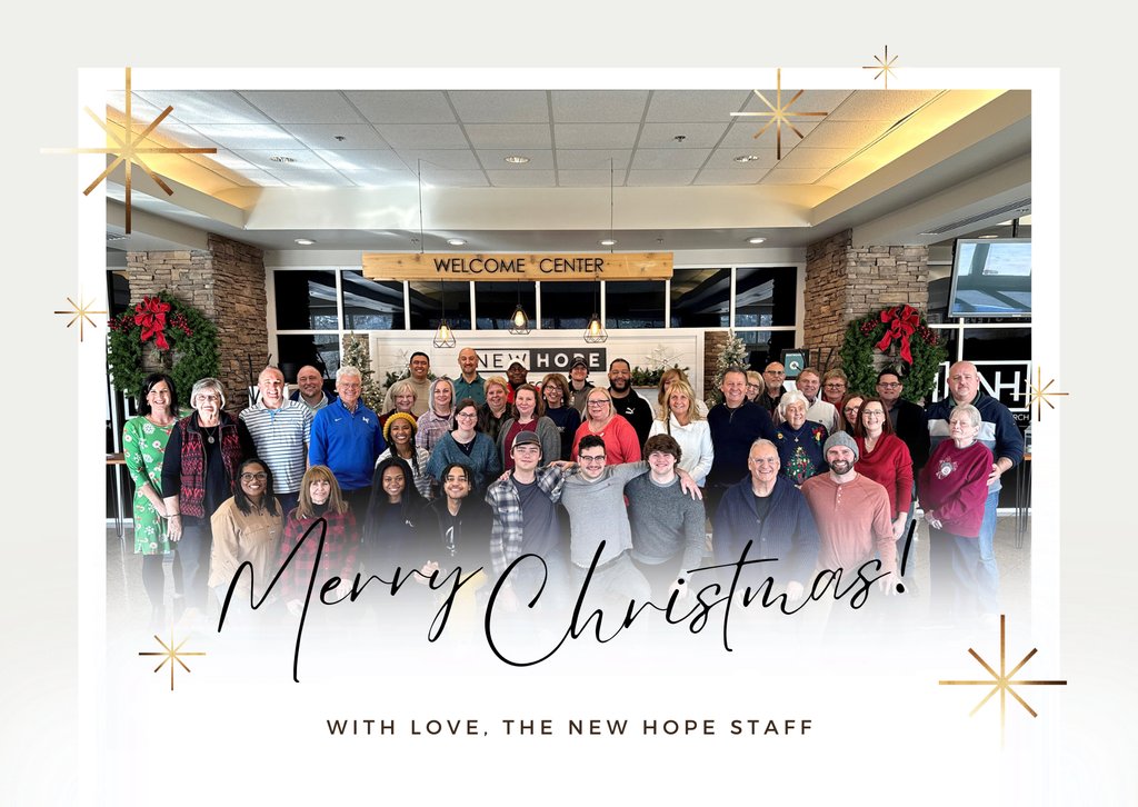 newhopebc's tweet photo. Merry Christmas to you and your family from the New Hope staff! May today be filled with love, joy and God's many blessings. https://t.co/DX9WPC5UmM