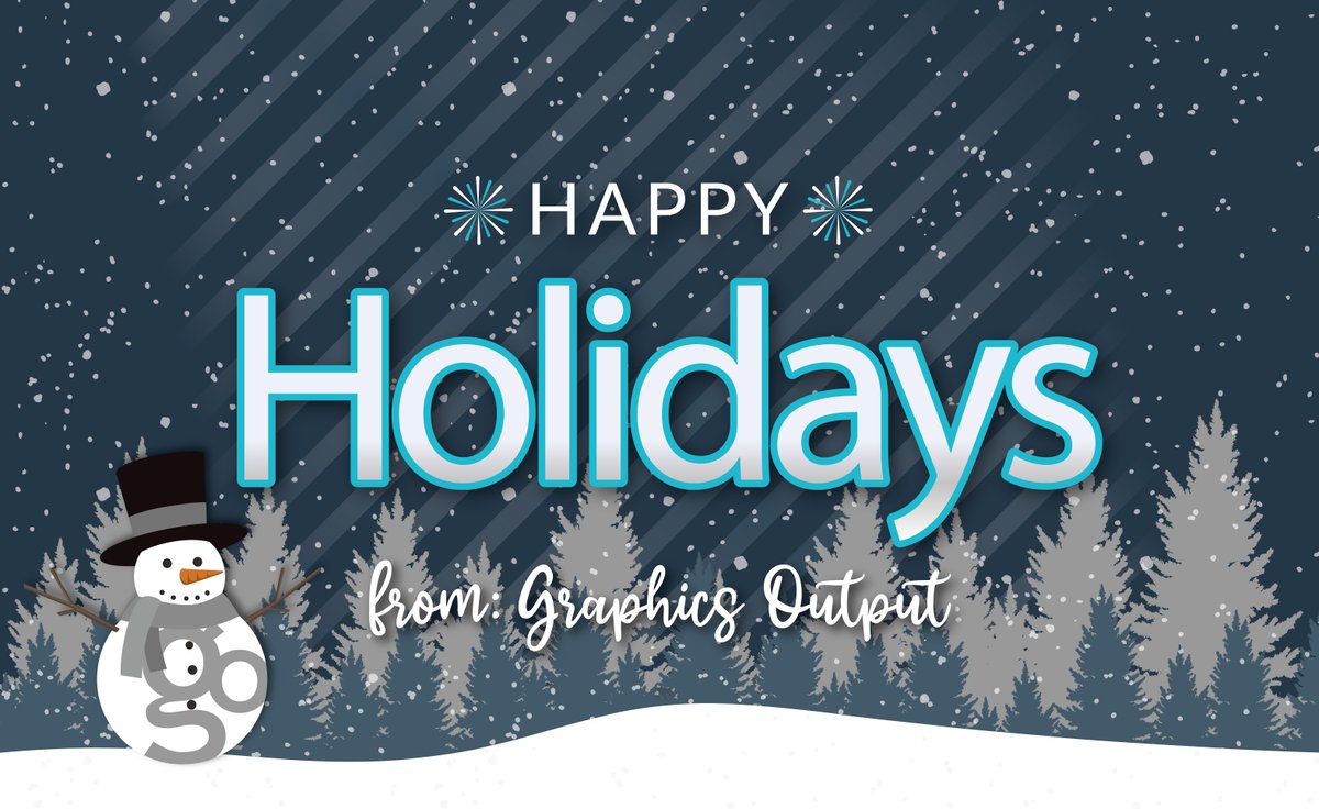 GraphicsOutput's tweet image. ⛄ Merry Christmas and Happy Holidays!