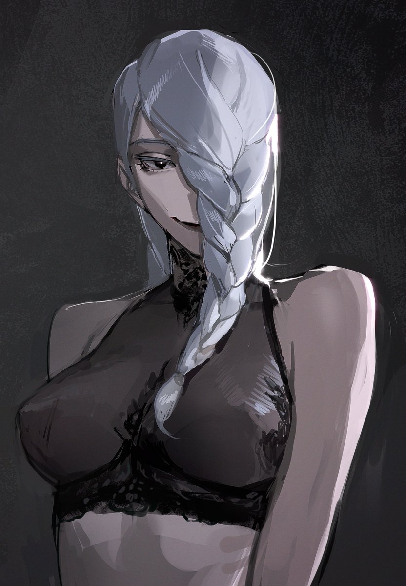 LIMART05's tweet photo. girls with white hair 🔛🔝 https://t.co/9gsOVqO6X3