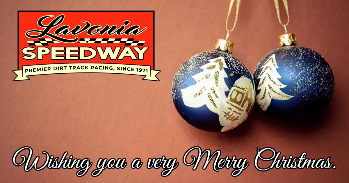 From Lavonia Speedway & the Childress family, Merry Christmas! 🎄 #MerryChristmas