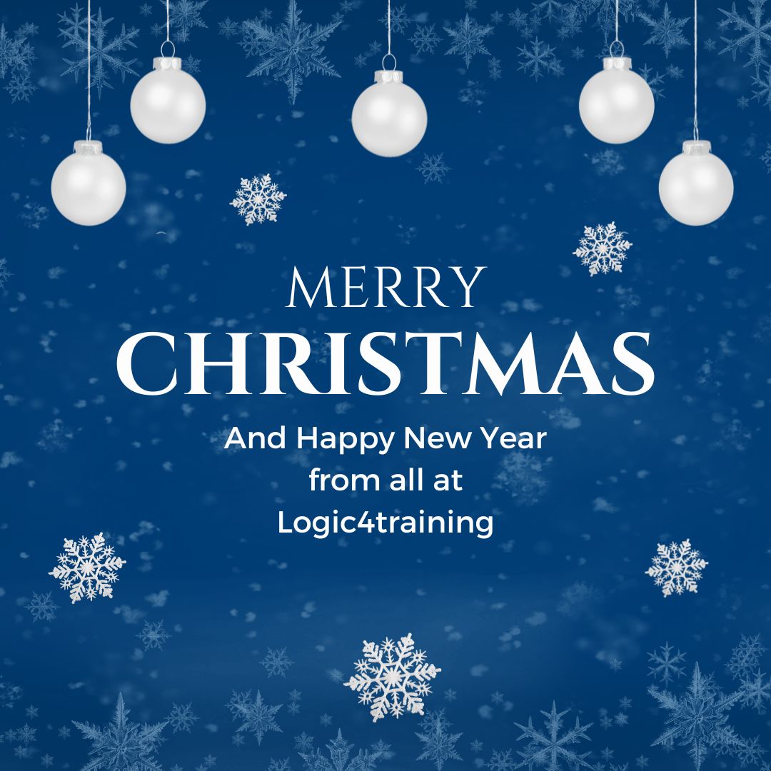 Logic4training's tweet photo. Thank you for choosing us this year.
Merry Christmas and a Happy New Year!
#Logic4Training #NewYear #HappyNewYear #2024 #MerryChristmas #ChristmasTime #ChristmasMood https://t.co/GBrHaZBnRN