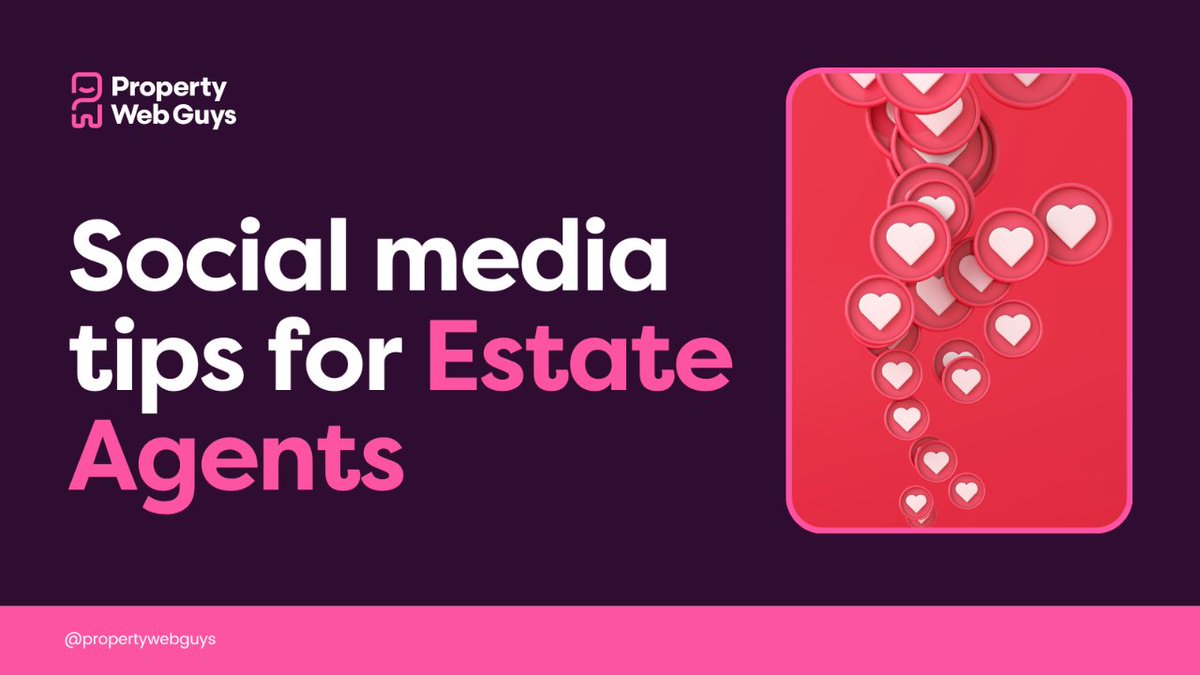 Social media tips for estate agents: 4. Connect with potential customers and clients. Follow their accounts, comment on their posts, and offer assistance when appropriate. #socialmediatips