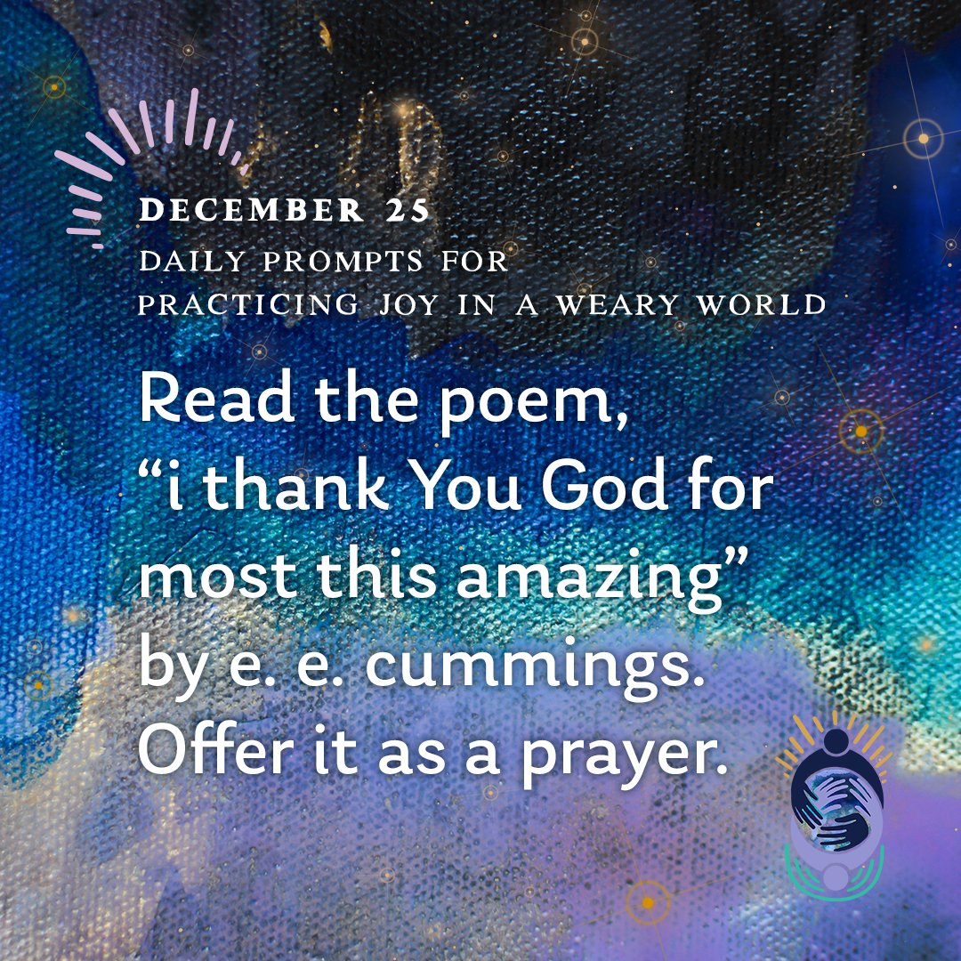 FirstChurchUCC's tweet photo. Daily prompts for practicing joy in a weary world.

#FirstPHX #openandaffirming #UCC #UnitedChurchofChrist #queerfaith #loveyourneighbor #lovethyneighbor #worship #phoenix #glendale #downtownphoenix #dtphx #tempe #mesa #peoria #thisischurch #Community #localfirstaz #love #arizona https://t.co/oJyJZB7LvL