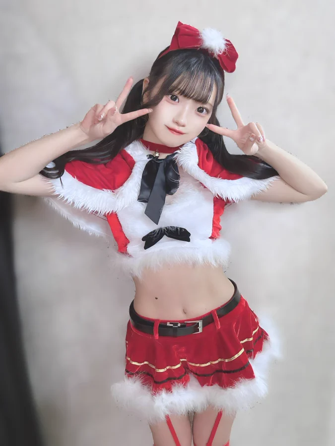 Asian girl Christmas costume