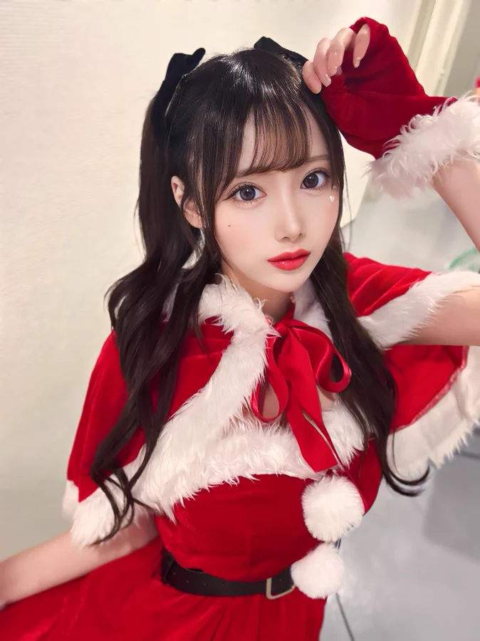 Asian girl Christmas costume