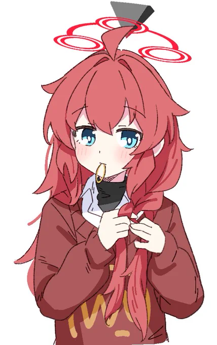 マキちゃんの三つ編み良すぎて…… 
