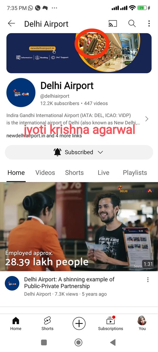 jyotiagr2108's tweet photo. @DelhiAirport Spotted the hidden Santa 🎅on YouTube cover banner😊👍

#TheHiddenSanta
#DelhiAirport #Contest #christmas

@DelhiAirport 
@blessedkamal @gsrana4580 @SunitaKatyal https://t.co/kzWm7RarSN