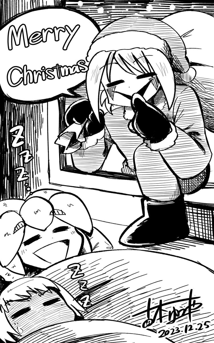 滑り込みクリスマス!!! #逆襲スパイXキャリバー