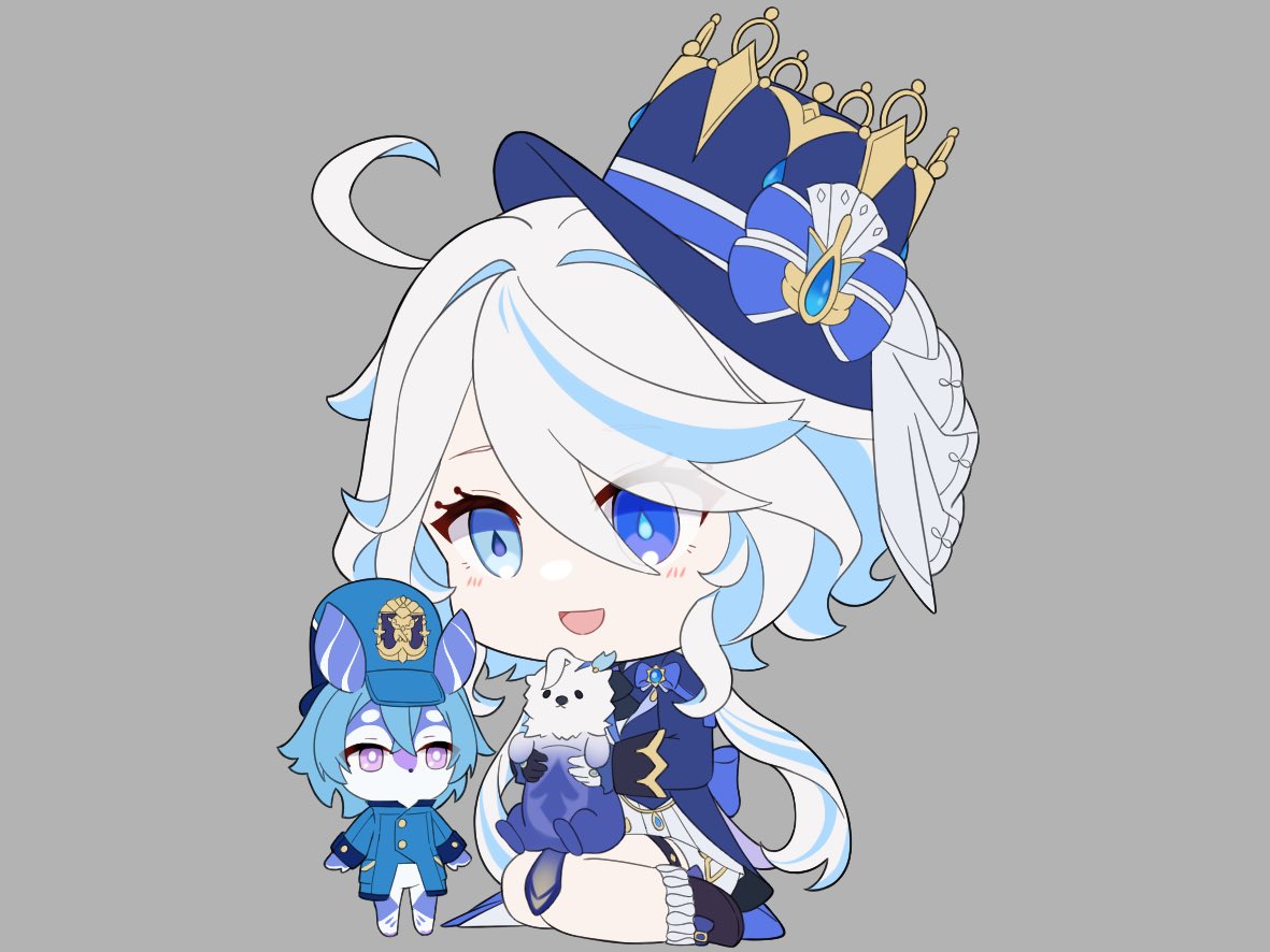 cbmards's tweet photo. Furina WIP 🩵 https://t.co/KakJpye6GY