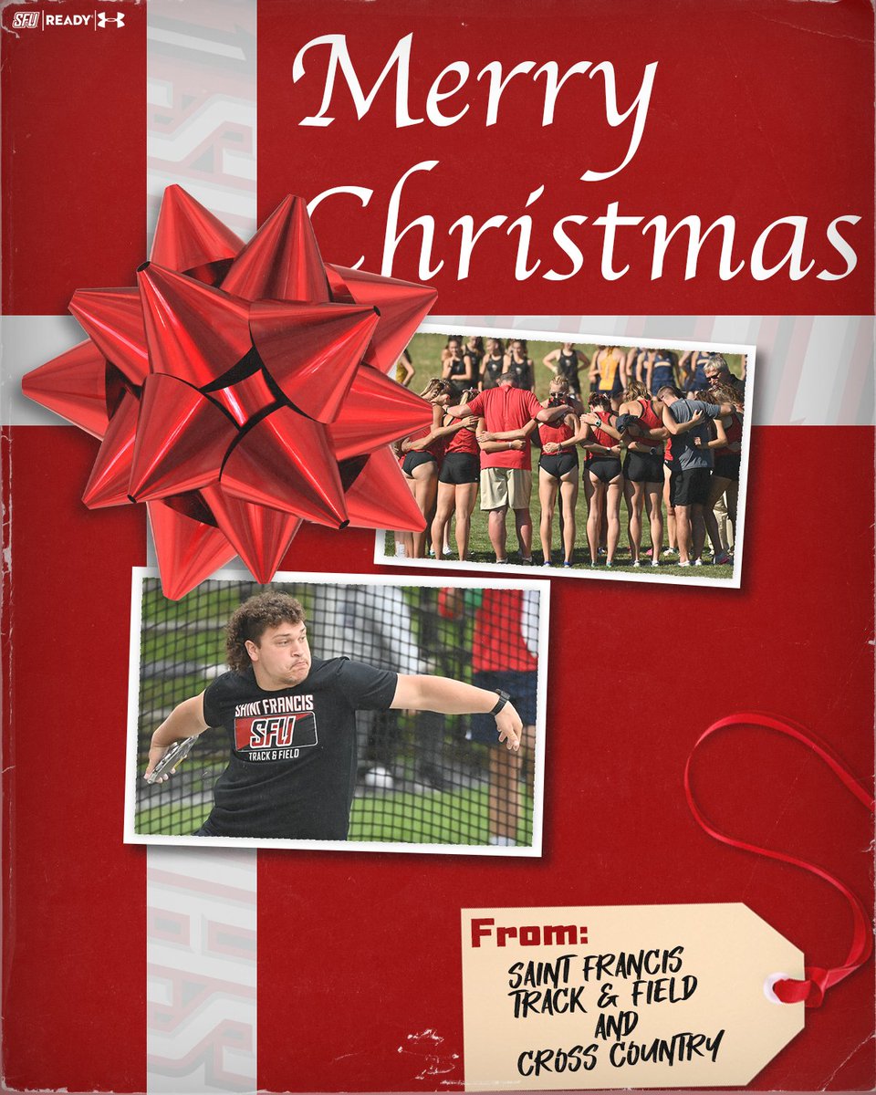 Merry Christmas from Saint Francis Cross Country and Track and Field🎄

🔴⚡️👟