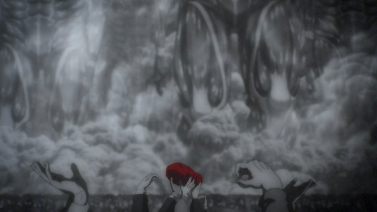 tfayli_khalil's tweet photo. Yuichiro Hayashi expressed his desire to evoke emotions from the viewers in the special eps.
A highly ambitious team took up the task and delivered the best episode in the franchise, resulting in an oddly solemn movie &amp; a rollercoaster ride of emotions.
A thread (1/42) https://t.co/1iVBlPYQTv