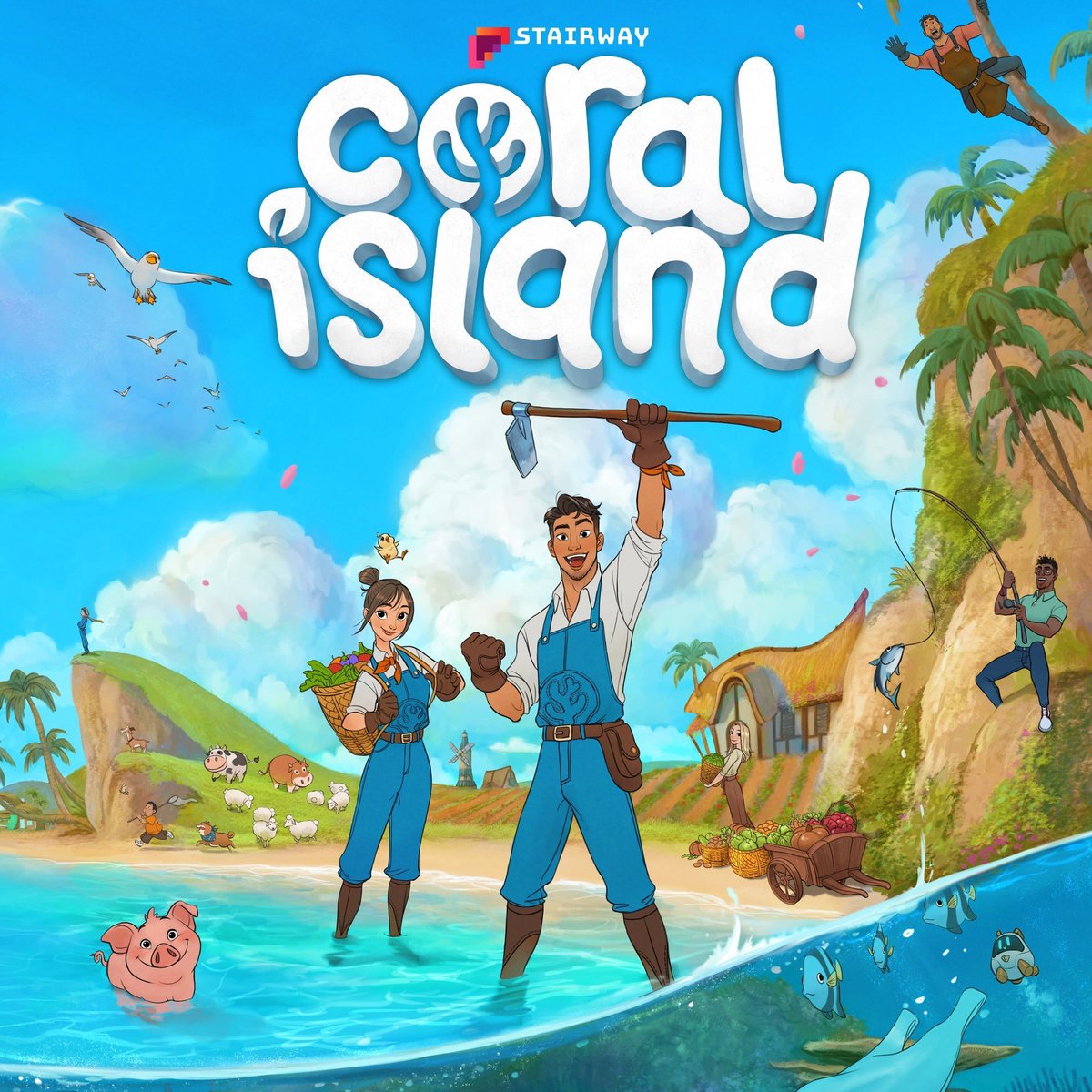 🎁Shoutout to Stairway Games for sharing a Coral Island Steam key that I will be giving away to one of you!

To Enter:
✅Follow <a href="/_missbubbles/">🇱🇧 Miss Bubbles</a> &amp; <a href="/stairwaygames/">Stairway Games</a> 
💜Like &amp; RT
💬Tag a friend

Winner will be announced on January 2nd [ad]