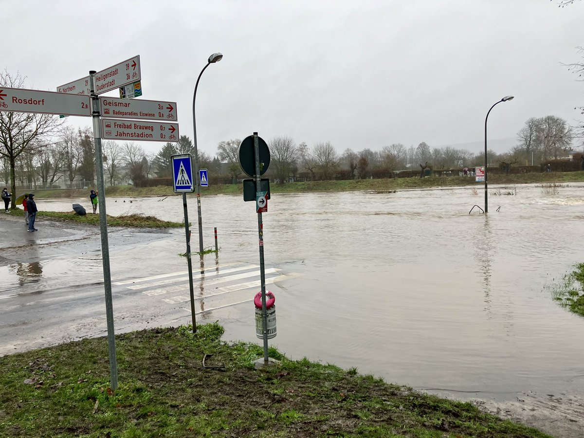 KruppaNat's tweet photo. #Leine #Hochwasser #Göttingen https://t.co/z8blwe2rjr