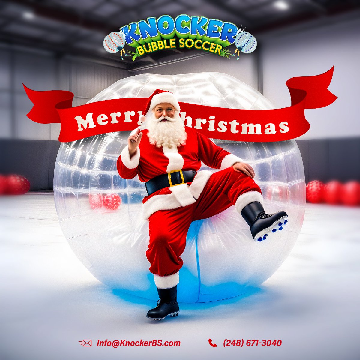 KnockerBS's tweet image. Kicking off the holidays with a whole lot of festive fun! Our inflatables are bringing the Merry to your Christmas – let the celebrations bounce and dart into a season filled with joy!

#merrychristmas2023 #happychristmas2023 #InflateTheFun
#holidaykickoff