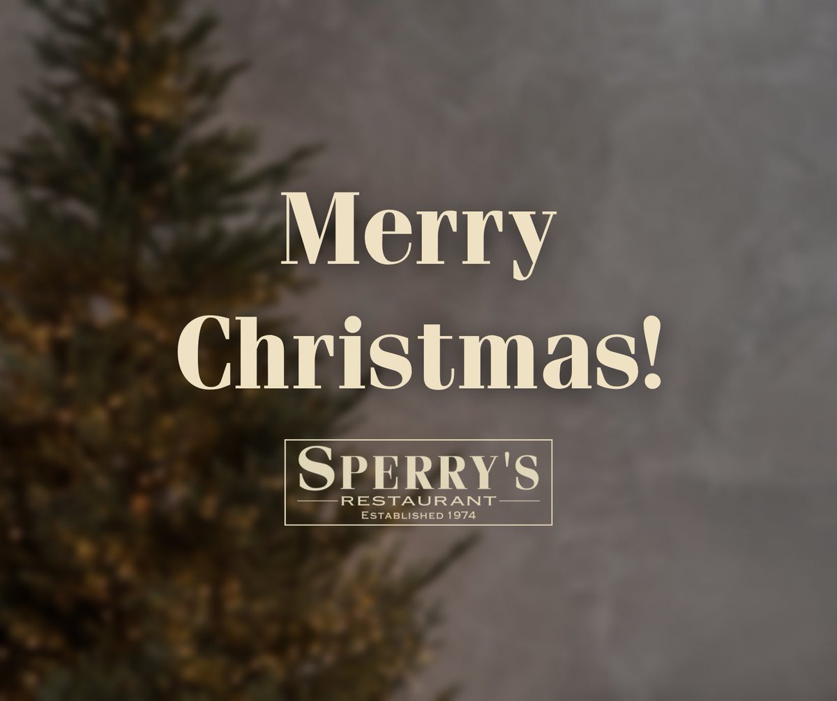 Wishing you a Merry Christmas filled with warmth, joy, and the company of loved ones. From all of us at Sperry’s, may your day be wrapped in the magic of the season! #MerryChristmas