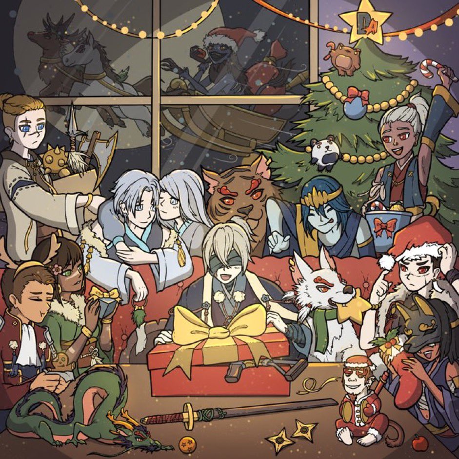 divineanarchy's tweet photo. Merry Christmas! 🎄✨ https://t.co/fk4abWsAt5