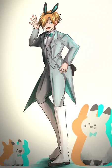 #FGO ワダ先生のロビンバニー可愛すぎるのお描いた