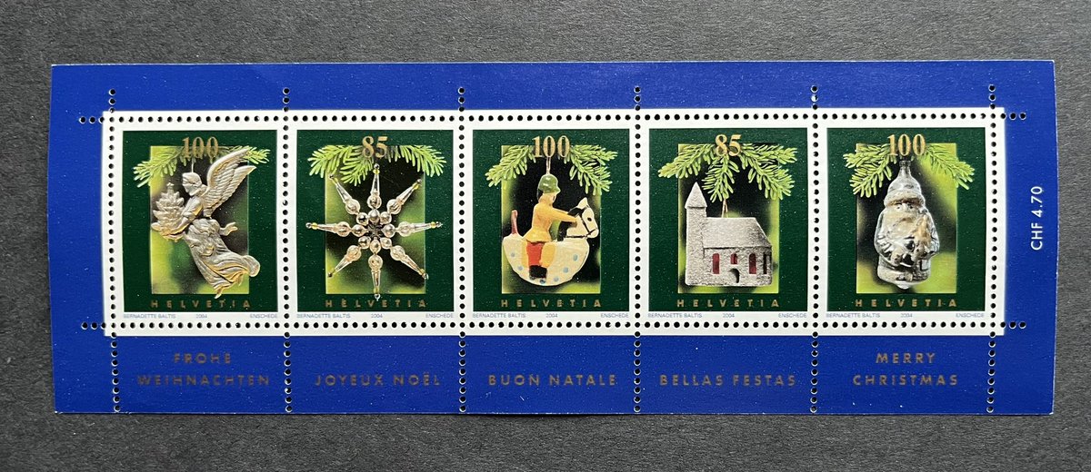 Mini sheet. Issued 11/23/2004

Merry Christmas! 🎄✨🎅🏻