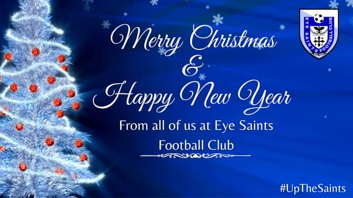 Eye Saints FC would like to wish everyone a very Merry Christmas &amp; Happy new year.
#UpTheSaints 🎅🔵⚪🎅🔵⚪🎅