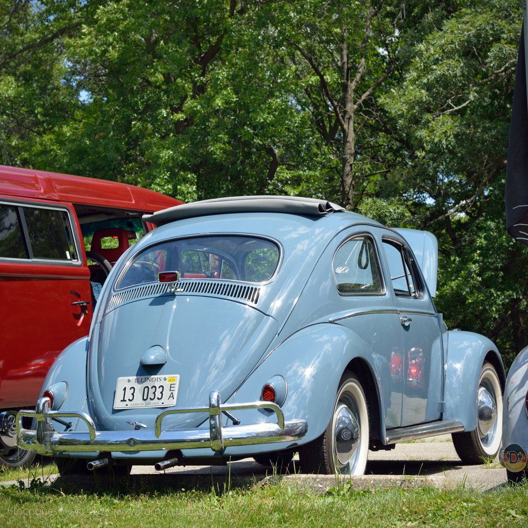 vwcampmobile's tweet image. A classic 1959 Volkswagen Beetle at Alpine Park in Rockford, Illinois. I've seen this one before at a previous VW show. Beautiful display!

#StatelineVolksFolks #vwbeetle #vwbug #vwtype1 #aircooledvw #kafer #fusca #escarabajo #vwphotography #vwcarshow #oldvw