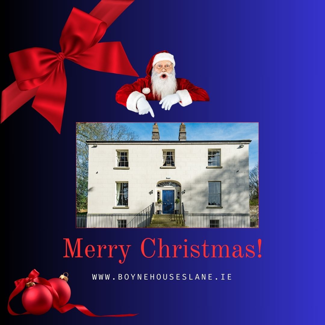 Wishing all guests, couples and social media followers a very special Happy Christmas 2023!🎄🌟🎄
From all the team at Boyne House, Slane 💕
@discoverboynevalley #christmas #christmas2023 #christmasspirit #slane #guesthouse #eventvenue #corporatevenue