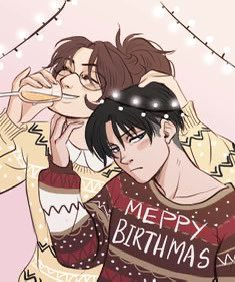 It’s the most wonderful time of the year! 🎶🎄 <a href="/_LeviHeichou/">— 𝐋𝐄𝐕𝐈</a> , IT’S YOUR BIRTHDAY! Thank you for being born! The world is a much better place with you in it, and I LOVE YOU SO MUCH! It’s been yet another wonderful year with you, Leevee 💜 Merry birthday!