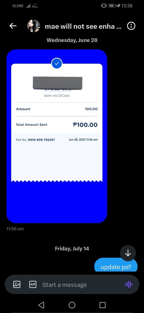 Darlyn1620's tweet photo. Thank uu sm @ymdcr_ sa fully refund <3 kahit na nascam ka ng supplier mo ginawa mo pa rin ang lahat para ma refund mga buyers mo! https://t.co/ZnBXgyWHSh