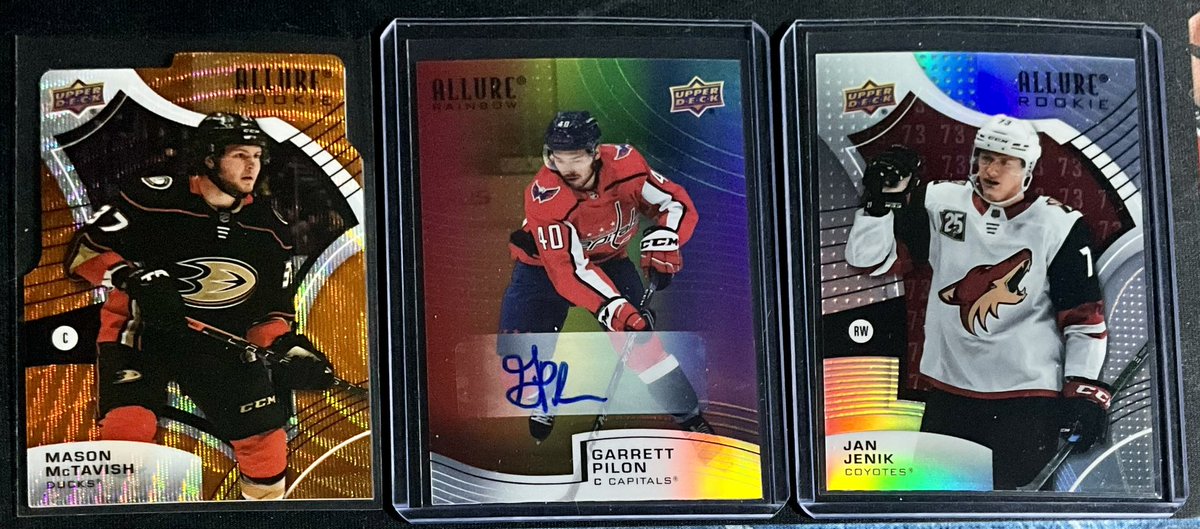 supermikeio's tweet photo. 🎶 On the twelfth day of #Packmas I gave to me a Hobby Box of 2021-22 Allure #12daysofpackmas #8packstoday a fun and colorful rip results the equivalent of @UpperDeckhockey putting a lump of coal in my stocking 😛 Merry X-Mas everyone have a great day thanks for ripping with me https://t.co/64TZsZ5x2p