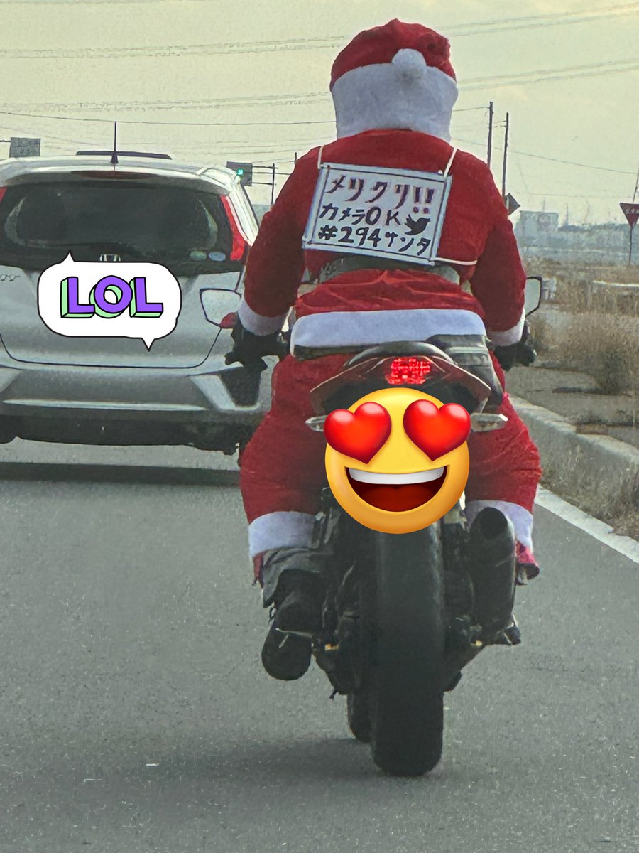 mk1225829's tweet photo. #294サンタ
サンタさん～サンタさん～🤤🏍 https://t.co/QH6hT8lmAD